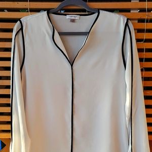 White Calvin Klein blouse